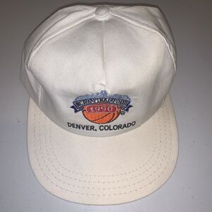Vintage NCAA Final Four 1990 Denver Colorado College Basketball Snapback Hat Cap